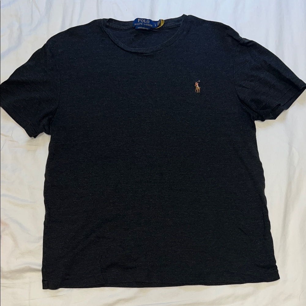 Polo by Ralph Lauren Men's Dark Gray Tee